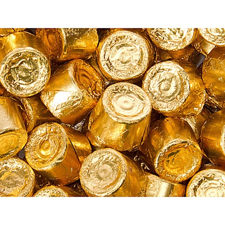 Gold Foil-wrapped Rolo® Candy | Anderson’s