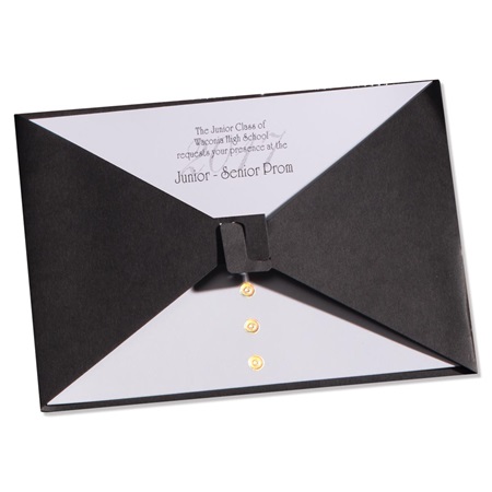 formal attire requested wedding invitation