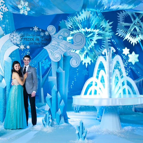 Frozen Prom Theme