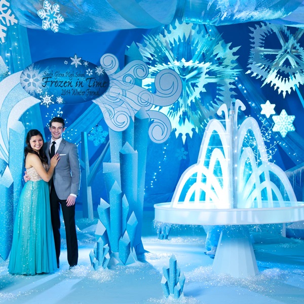 Frozen Prom Theme