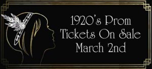 Andersons' Prom Banner Idea for Tickets