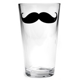 Anderson's Prom Mustache Glass Tumbler