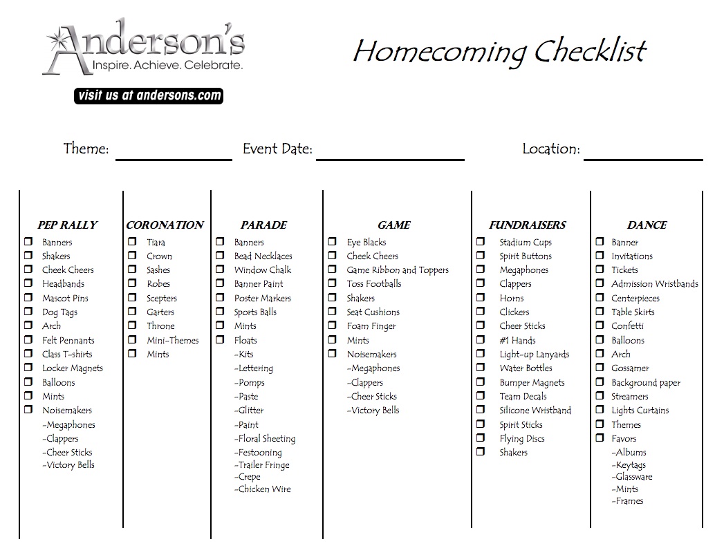 Anderson's Ultimate List of Ideas for Spirit Week | Anderson's Blog