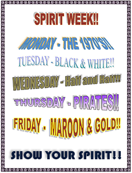 Spirit Week Ideas