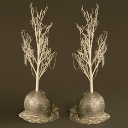 Razzle Dazzle Silver Centerpieces Kit (set of 2)