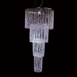 Diamond-Cut Chandelier