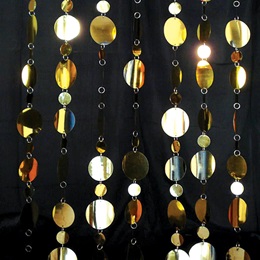 Golden Circles Curtain