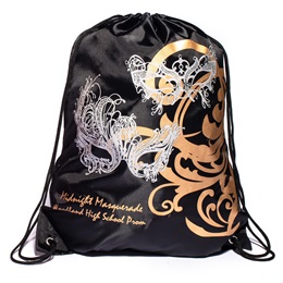 14 in. x 18 in. Silver Masks Custom Backpack