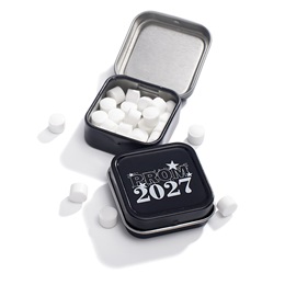 Black 1 7/16 in. Prom 2027 Mint Tin