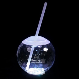 16 oz. Light-up Disco Ball Custom Tumbler