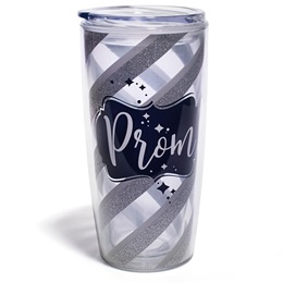 20 oz. Silver Striped Prom Travel Tumbler