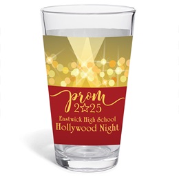 16 oz. Red Carpet Premiere Custom Pint Glass 