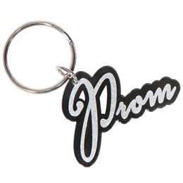 1 5/8 in. x 2 in. Glitter Prom Key Chain