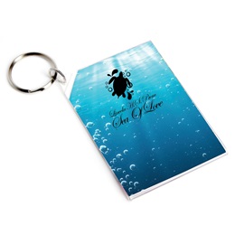 Full-color Rectangle Key Chain - Rolling in the Deep