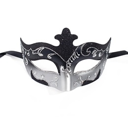 Black Glitter Mask