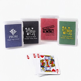 Standard Playing Cards with Custom Case