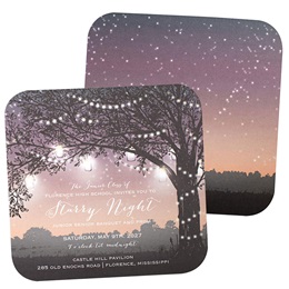 Starry Twilight Invitation
