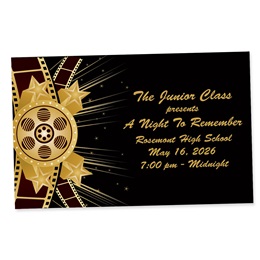 Full-color Custom Ticket - Hollywood Glam