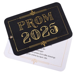 Art Deco Prom Twist Invitation