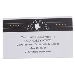 Vintage Hollywood Ticket