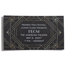 Geo Glam Custom Ticket