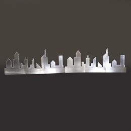 5 ft. x 24 ft. Silver Sheen Skyline Kit