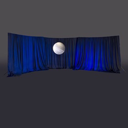 Big City Backdrop With Moon Kit