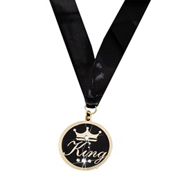 King Bling Medallion with Neck Strap and Case