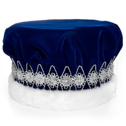 Blue/Silver Regal Crown