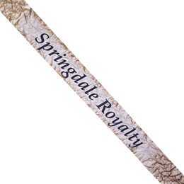 Custom Full-color Royalty Sash