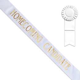 Homecoming Candidate  Sash