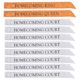 Same Day Ship Homecoming Sashes