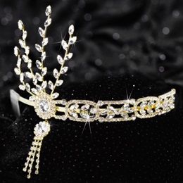 Gold Daisy Tiara