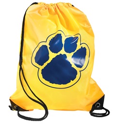 Yellow/Royal Blue Paw Backpack