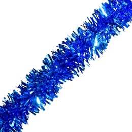 Blue 25 ft. Metallic Twist Garland