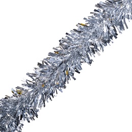Silver 25 ft. Metallic Twist Garland