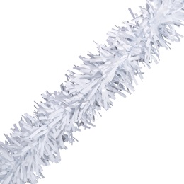White 4 in. x 25 ft. Vinyl Twist