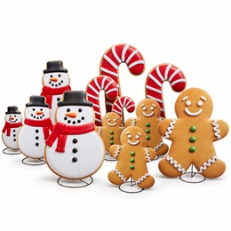 Holiday Sweets and Snowmen Stands Parade Float Kit (set of 12)