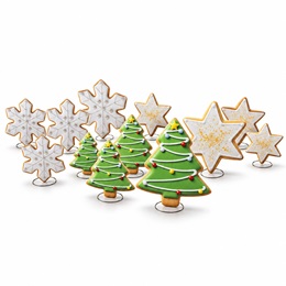 Sweet Treats and Snowflakes Stands Parade Float Kit (set of 12)