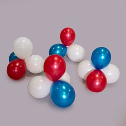 Red, White, and Blue Balloon Clusters Parade Float Kit