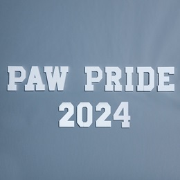 Paw Pride Letters Parade Float Kit