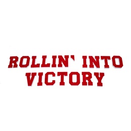 Rollin' Into Victory Lettering Kit (set of 2)