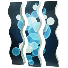 Wavy Ocean Whispers Columns Kit (set of 3)
