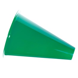 8" Green Megaphone - Blank