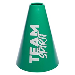 7 inches Team Spirit Megaphone - Green and White