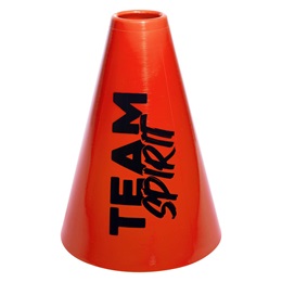 7 inches Team Spirit Megaphone - Orange and Black