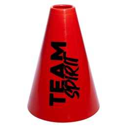 7 inches Team Spirit Megaphone - Red and Black