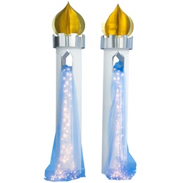 Shades of Winter Tall Towers Kit (set of 2)