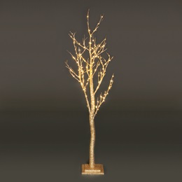 6 ft. Large Gold Sparkle Tree Kit