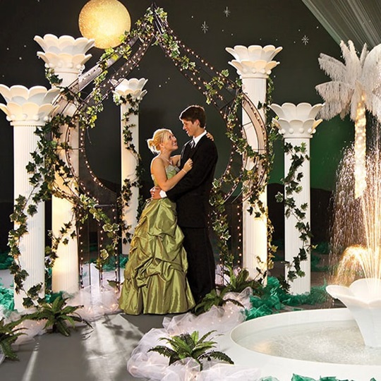 ancient greece homecoming dresses Grecian Garden Complete Theme Applique Dress